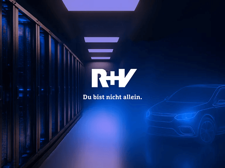 R+V Versicherung: Kfz-Versicherungswissen wird zur spannenden Mission im Team.